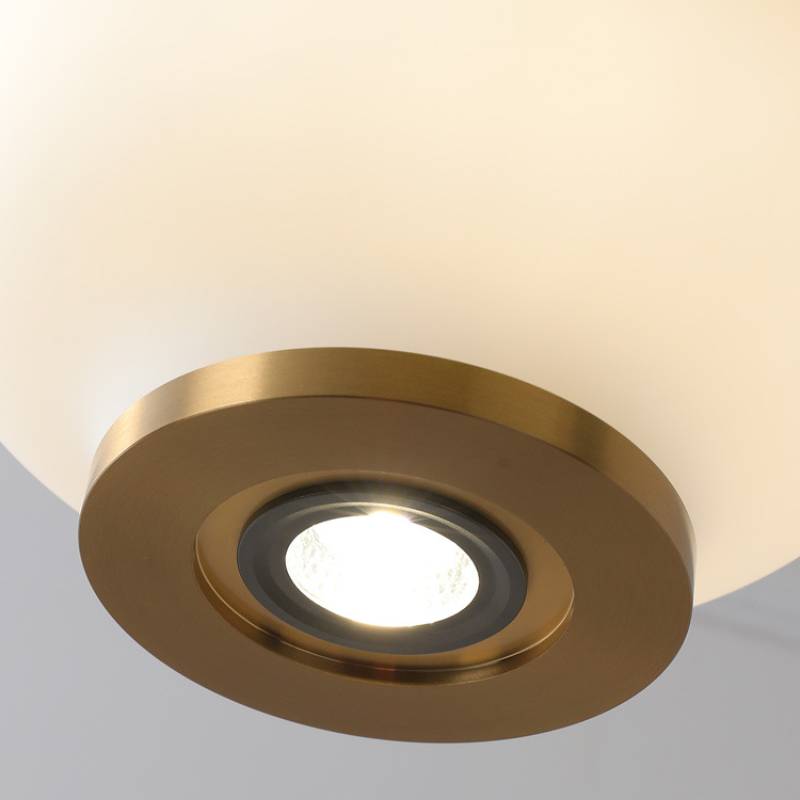 Sleek Glass Hanging Light For Modern Ceiling Fixtures