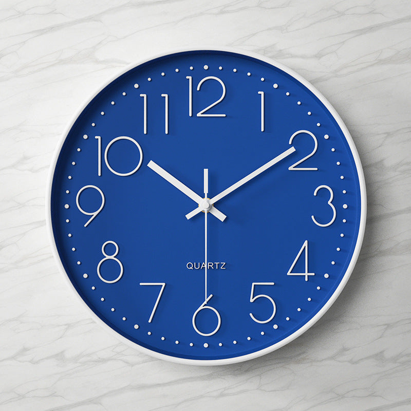 Classic Simple Big White Wall Clock