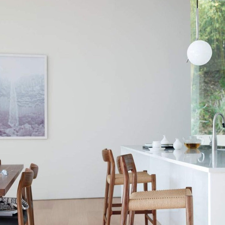 Suspended Glass Ball Pendant Lamp