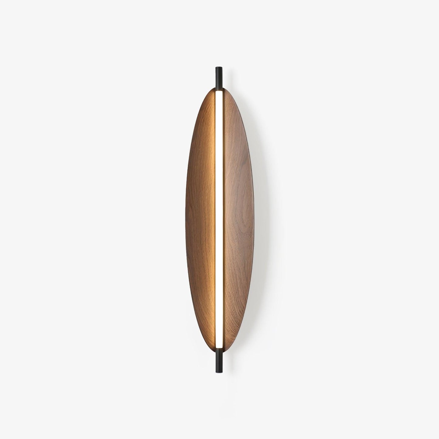 WalnutGlow | Elegant Modern Japandi Wall Sconce Lighting Fixture 9