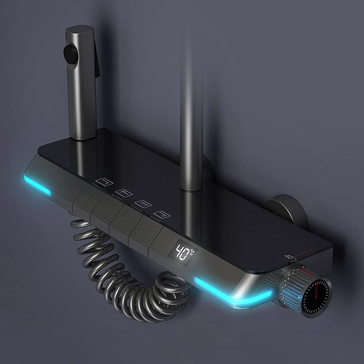 Advanced Digital Shower System With Thermostat Control