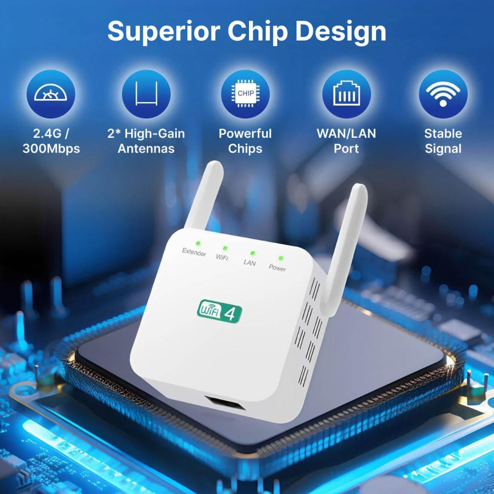 Wifi Extender Long Range Signal Booster for Home Office 8