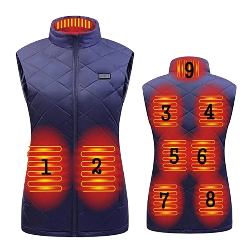 Warm Electric Heated Women's Winter Vest