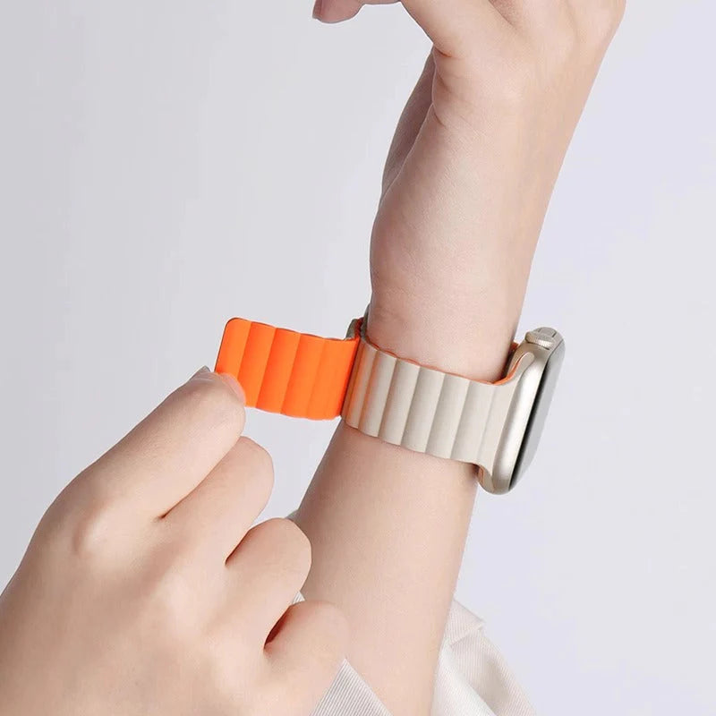 Flexible Silicone Smartwatch Strap Band