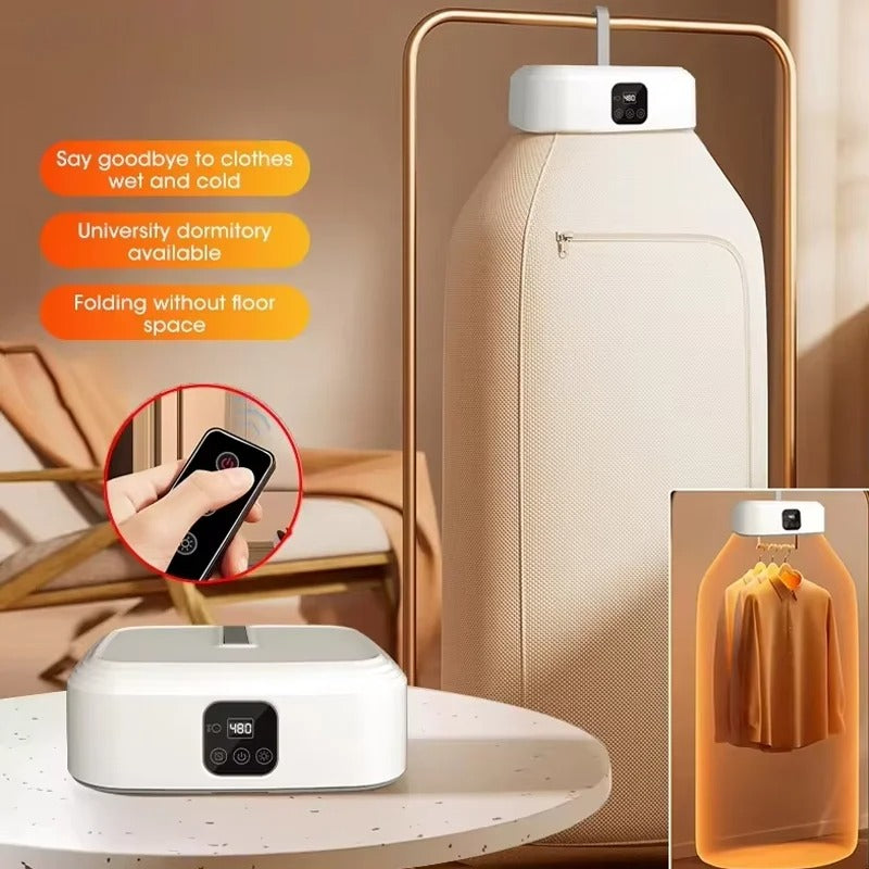 QuickDry Compact Electric Clothing Dryer