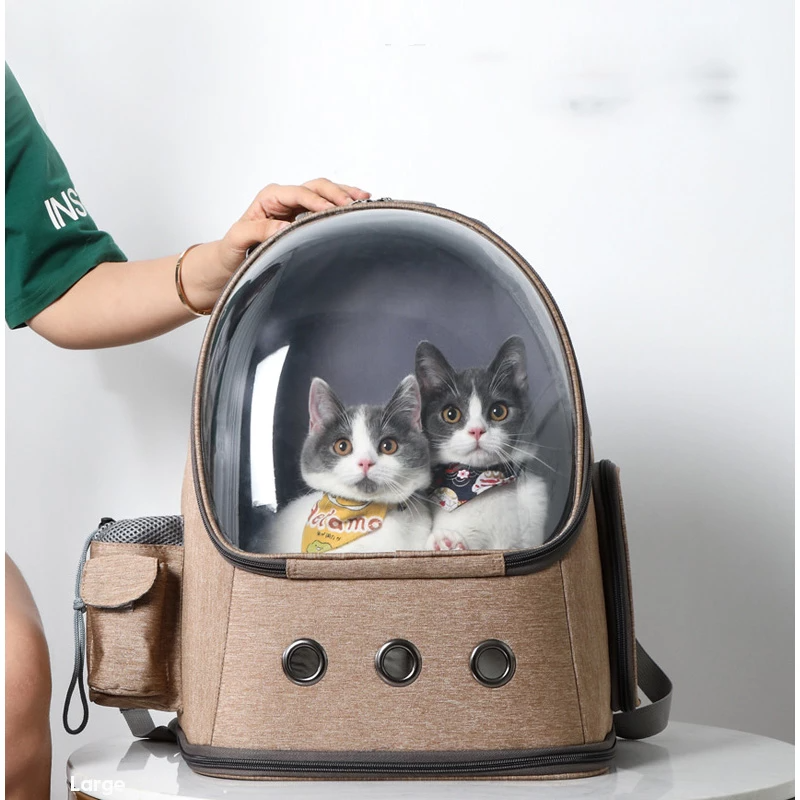 Cosy Galaxy Cat Carrier Backpack for Pet Travel