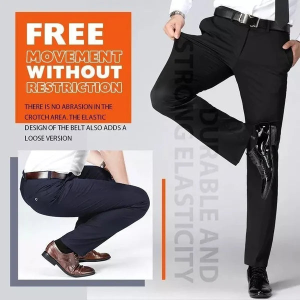 Comfortable Fit Mens Stretch Trousers