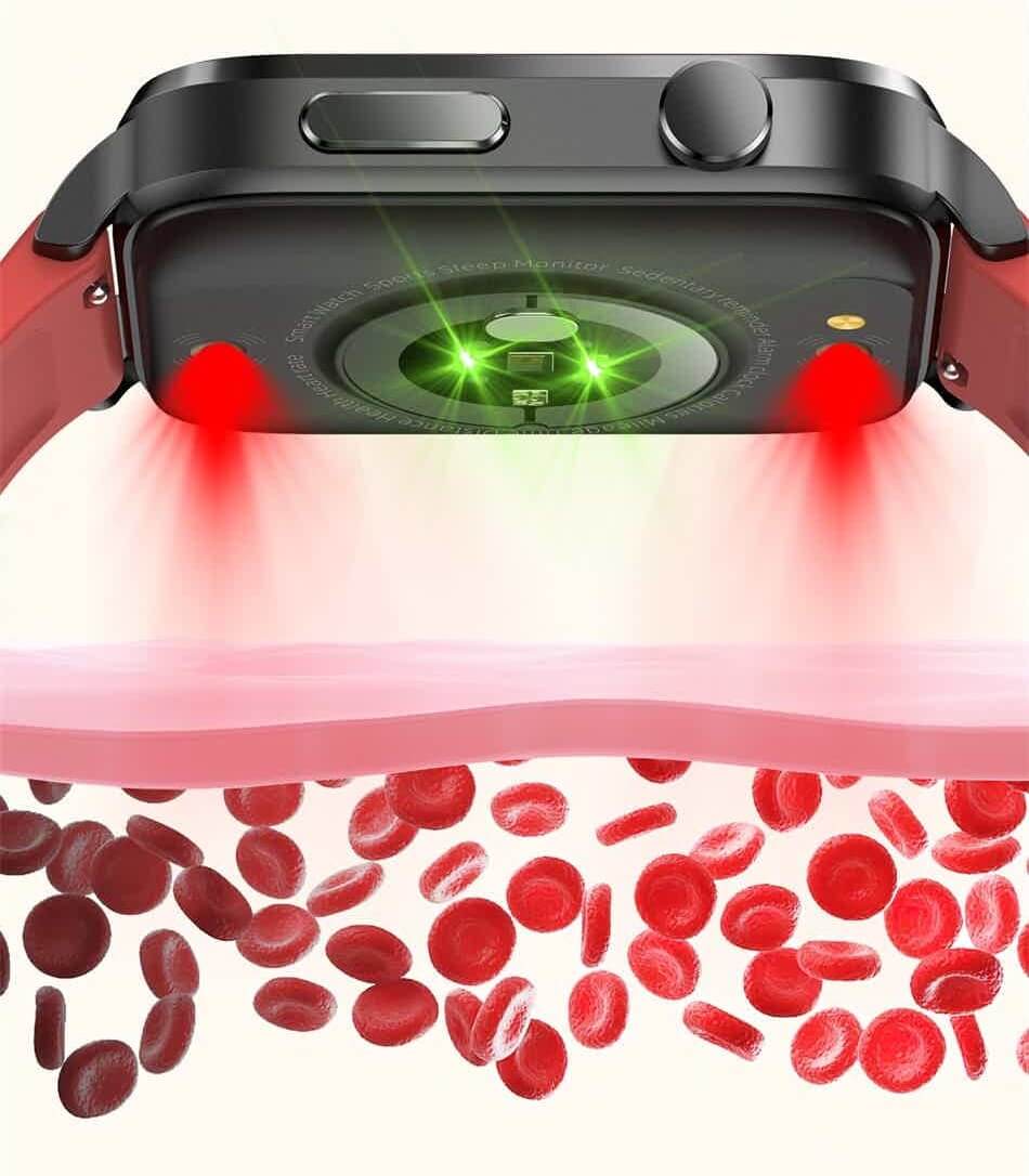 Easy Touch Glucose Tracker Smart Watch Monitor