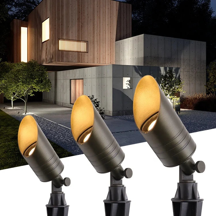 Bright Solar Powered Yard Spot Light