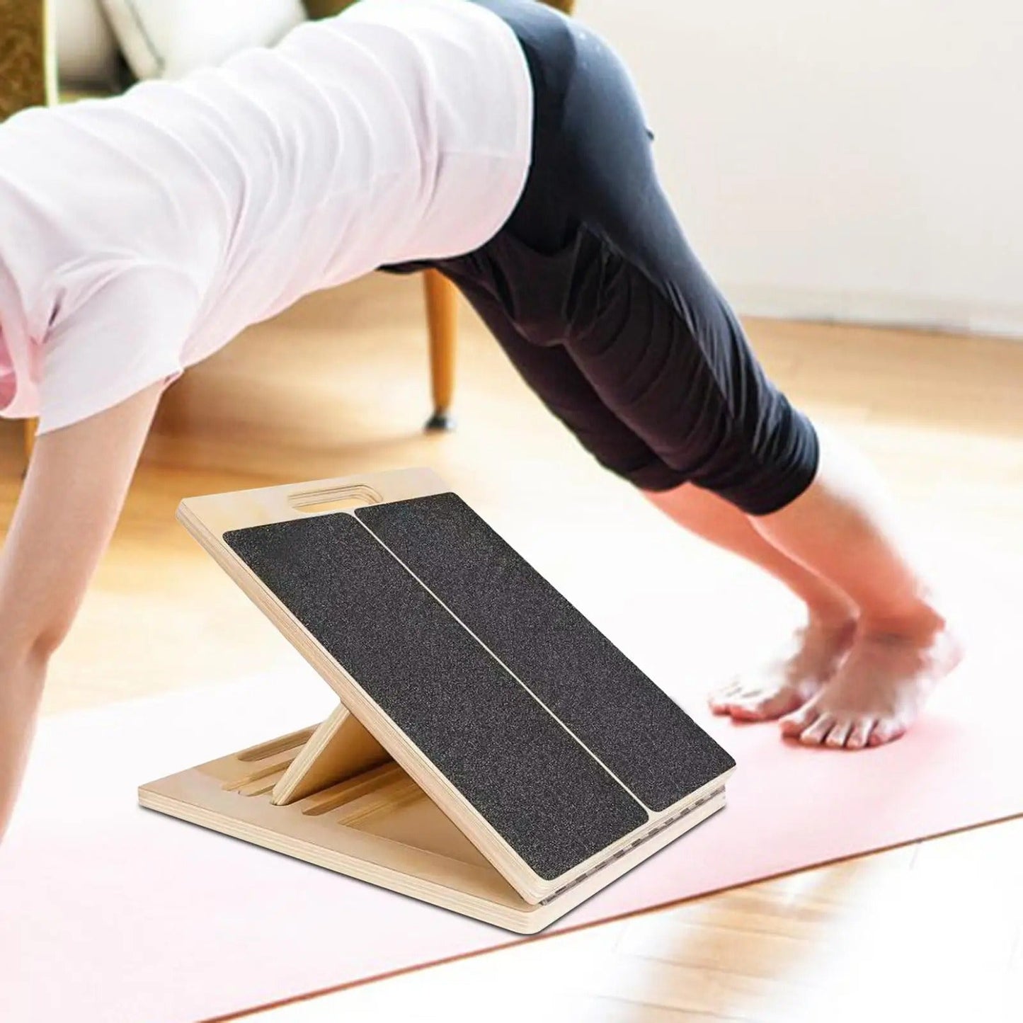 Adjustable Foldable Tilt Board for Physical Therapy
