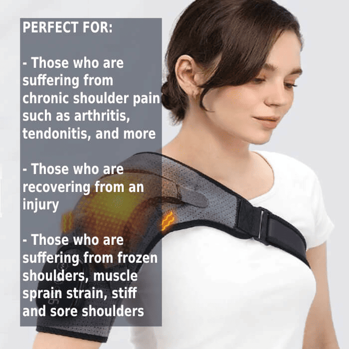 Relaxing Heat Massage Wrap for Shoulders