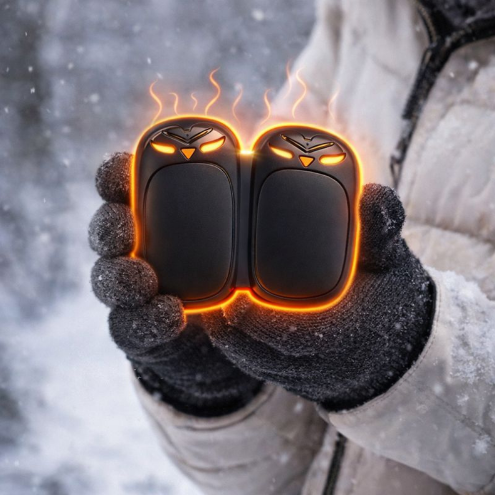 Portable Rechargeable Hand Warmers Dual Pack