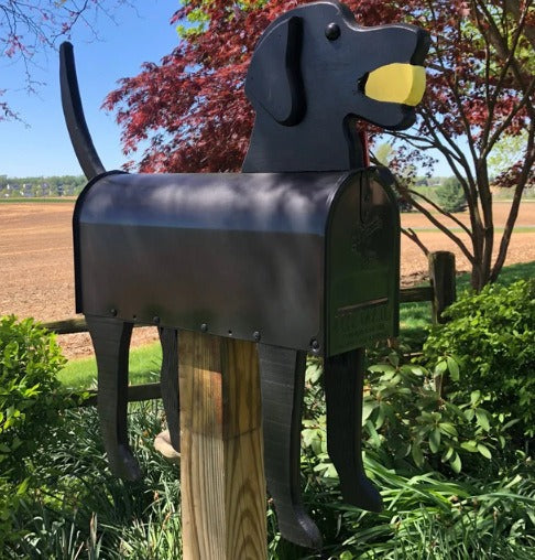 Outdoor Rustic Woodland Animal Mailbox