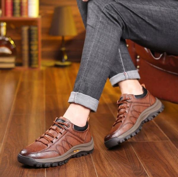 Classic Leather Mens Casual Footwear