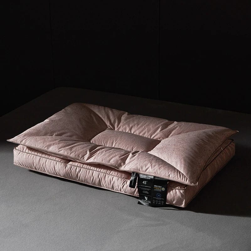 Soft Down Alternative Pillow with Luxurious Fabric Cover