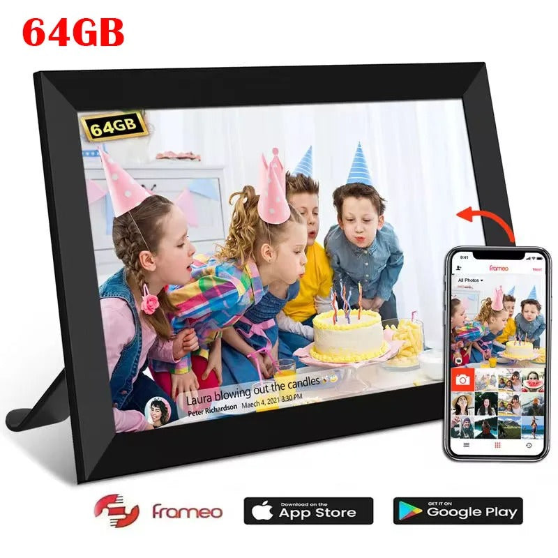 HD Digital Picture Frame 8 Inch Touch Screen Display