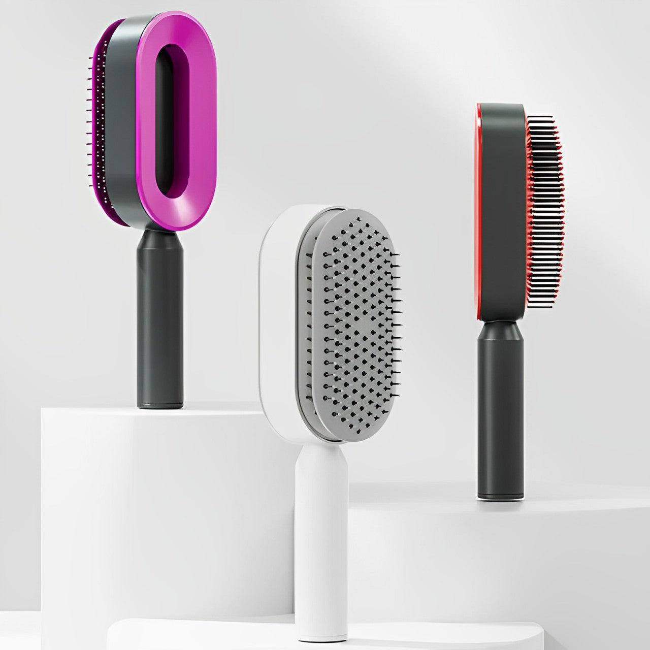 Easy Clean Detangling Hair Brush