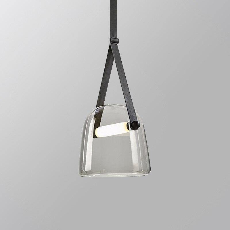 Rustic Metal Pendant Lamp with Brown Cord