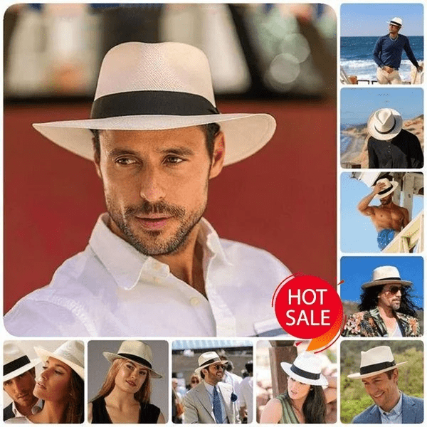Classic Handwoven Panama Sun Hat