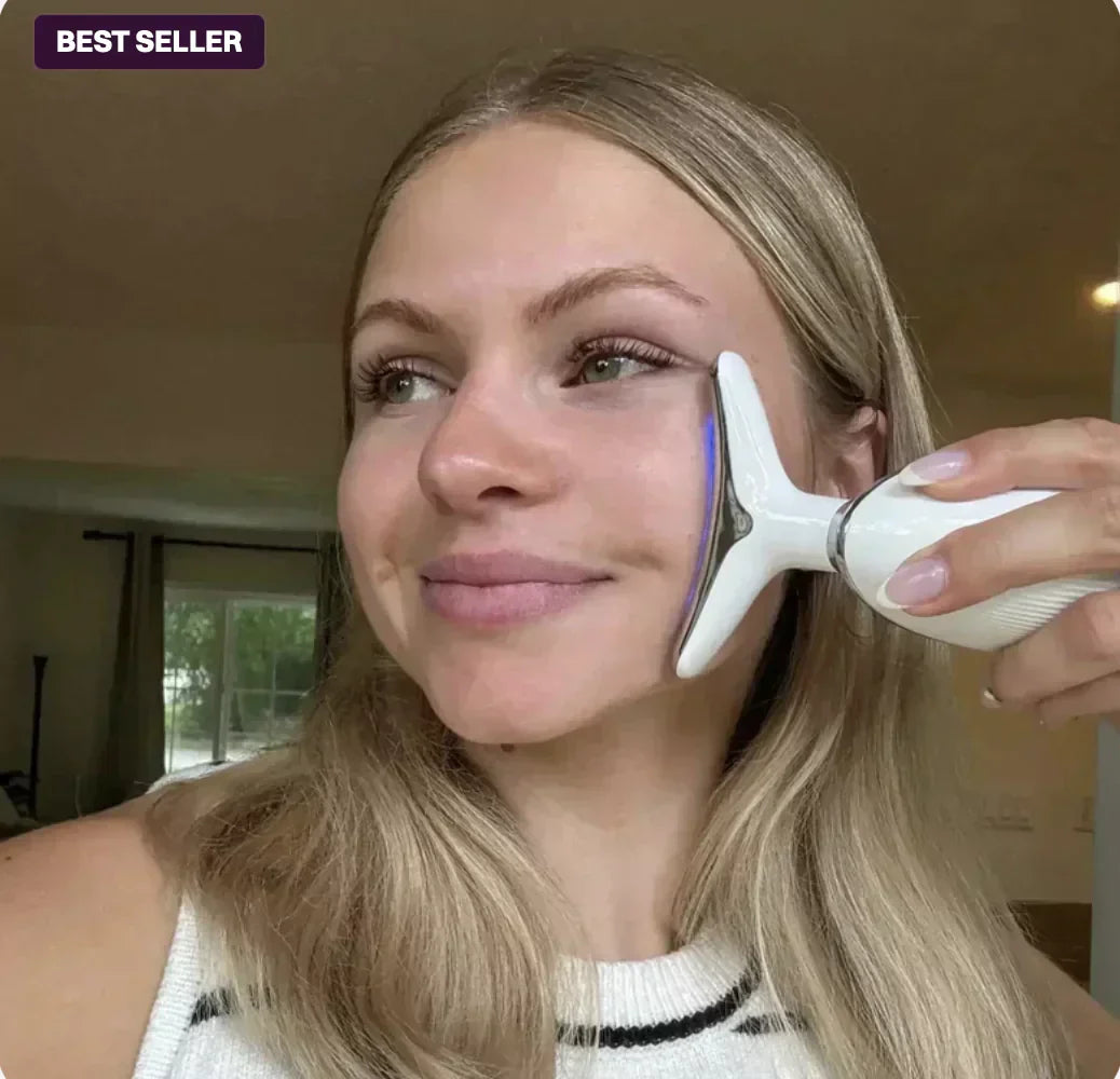 Advanced 7-in-1 Facial Rejuvenation Device with LED Light