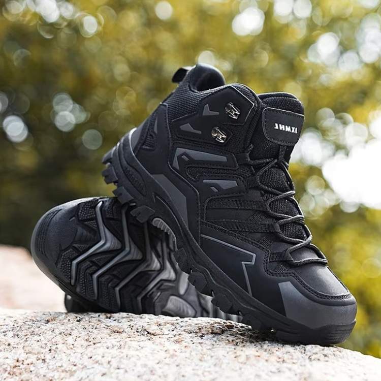 Comfortable Hiking Boots Waterproof Anti-Slip High Top Shoes