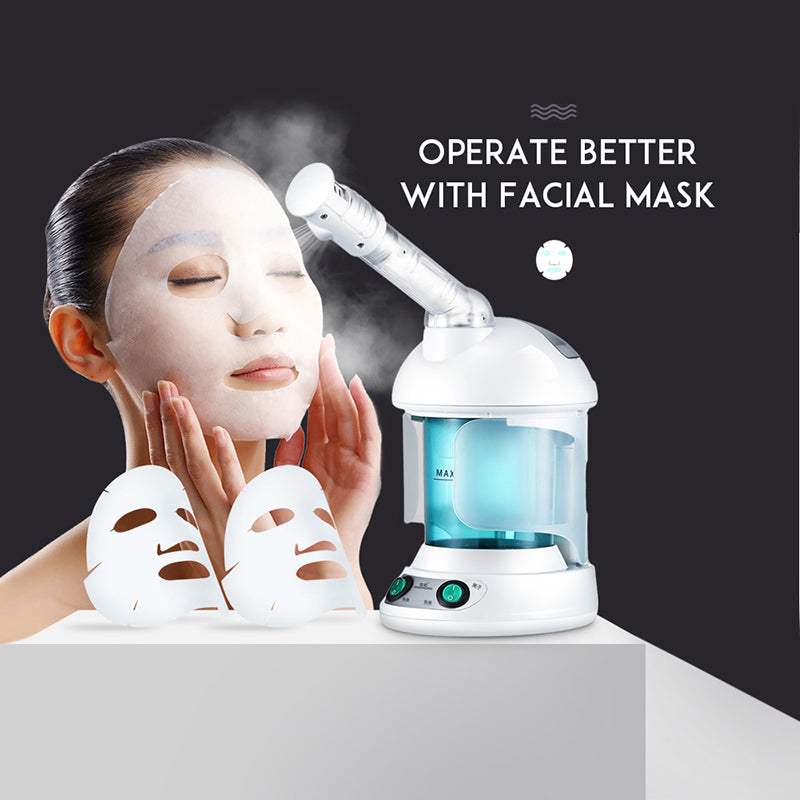 Advanced Nano Ionic Face Steamer with Adjustable Arm