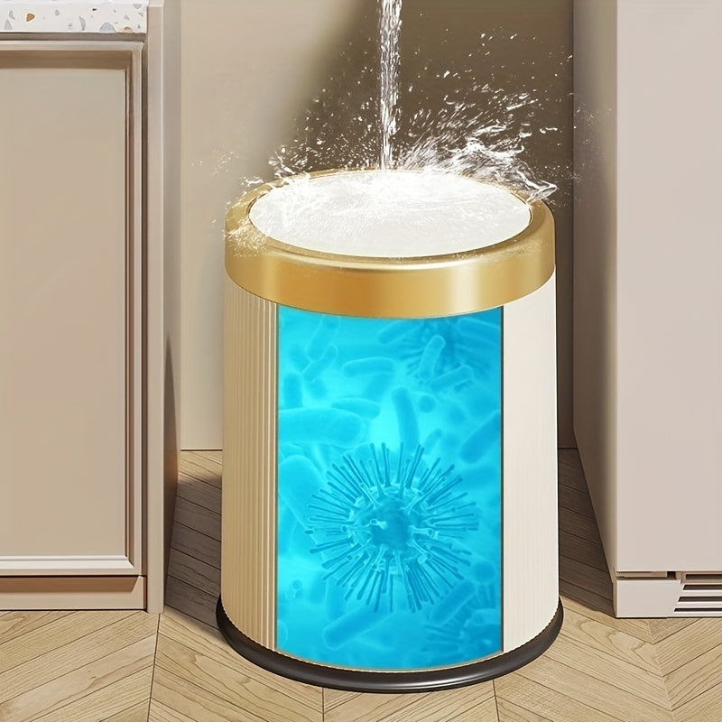 Premium Oval Pedal Bin with Twin Inner Containers