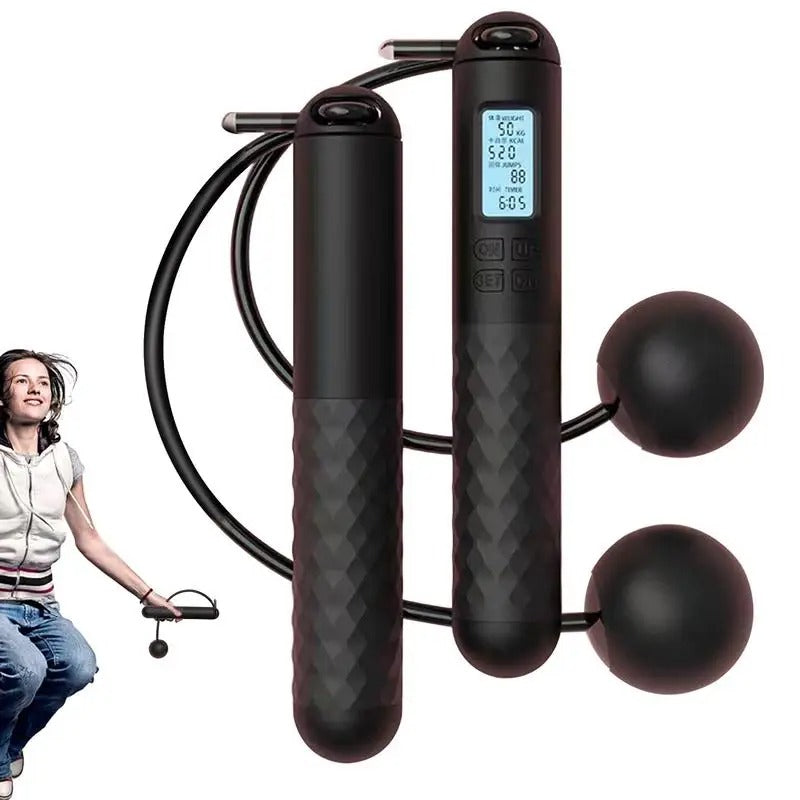 Portable Electronic Jump Rope for Fitness Workout