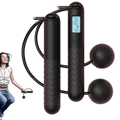 Portable Electronic Jump Rope for Fitness Workout