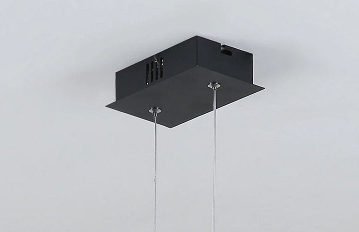 Soft Curve Pendant Light With Warm LED Glow