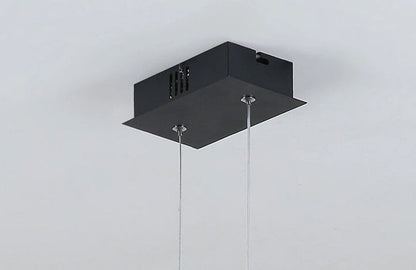 Soft Curve Pendant Light With Warm LED Glow