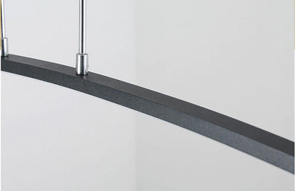 Soft Curve Pendant Light With Warm LED Glow