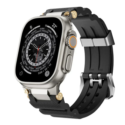 Durable Sport Silicone Strap for Apple Watch - Lusomart