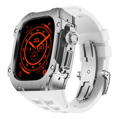 Slim Metal Case for Apple Watch Ultra Silver