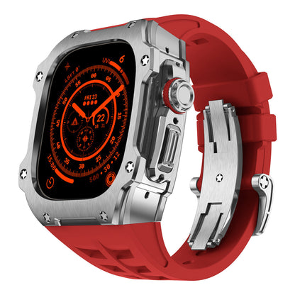 Slim Metal Case for Apple Watch Ultra Silver