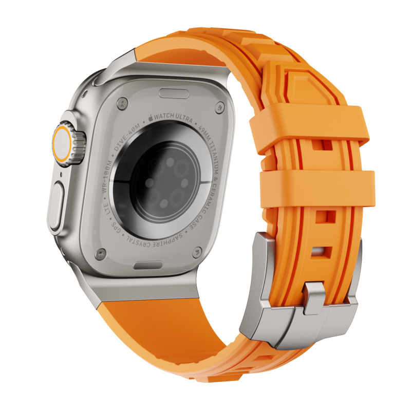 Flexible Silicone Apple Watch Band Strap
