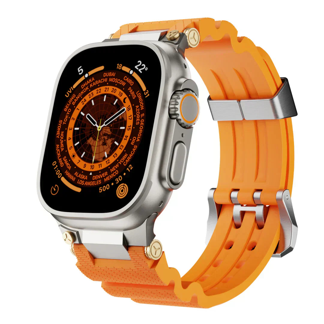 Durable Sport Silicone Strap for Apple Watch