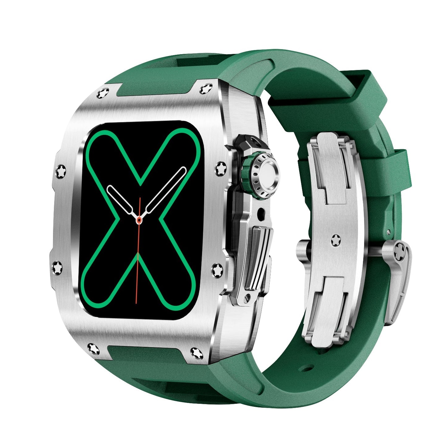 Stylish Silver Smart Watch Cover