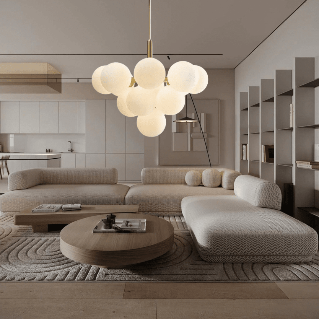 Modern 5-Light LED Pendant Chandelier