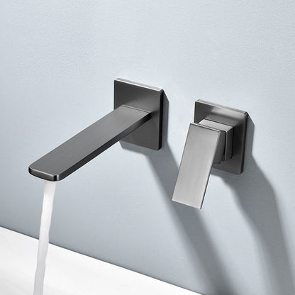 Hidden Mount Single Handle Kitchen Faucet - Lusomart