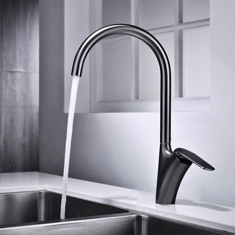 Stainless Steel Kitchen Sink Faucet With Rotating Nozzle - Lusomart
