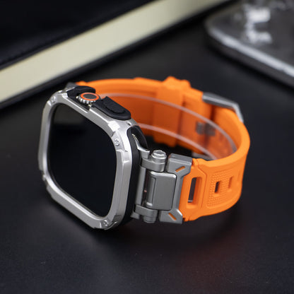 Durable Sport Rubber Strap Case for Apple Watch