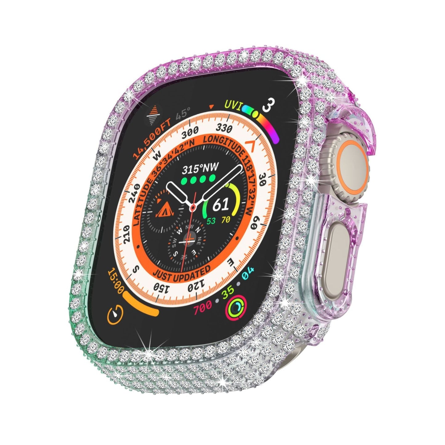 Premium Bling Case and Screen Protector for Apple Watch - Lusomart