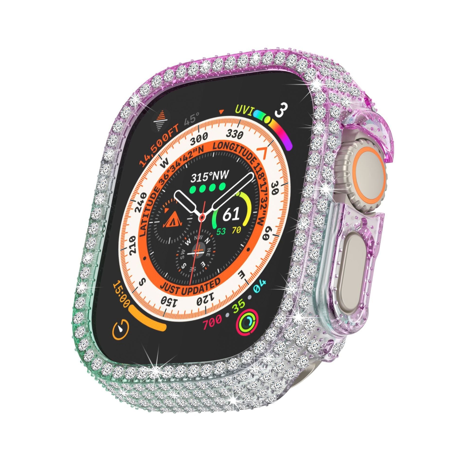 Premium Bling Case and Screen Protector for Apple Watch - Lusomart