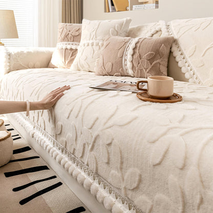 Luxury Soft Velvet Sofa Slipcover
