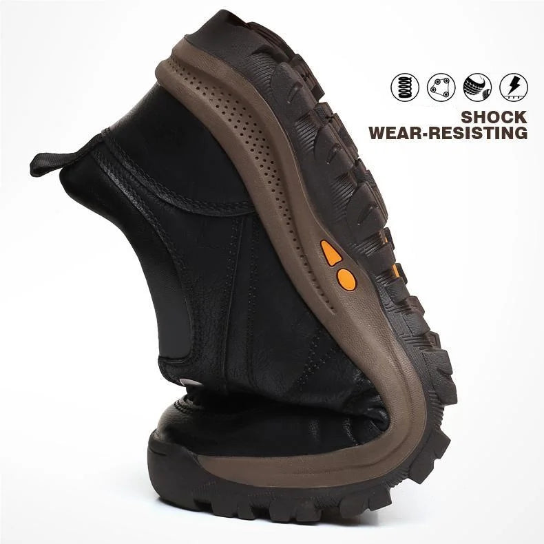Comfortable Men's Arch Support Walking Shoes Non-Slip