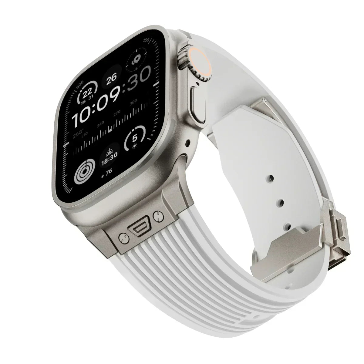 Flexible Apple Watch Band 42-49mm Silicone Strap