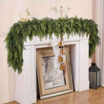 Festive Holiday Greenery Garland for Home Decor - Lusomart