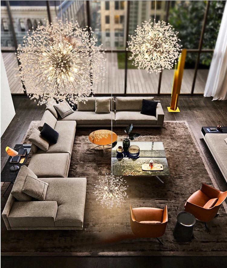 Stunning Floral Pendant Ceiling LampFixture