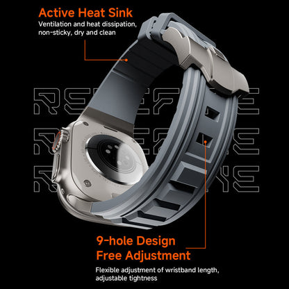 Durable Sports Silicone Apple Watch Band